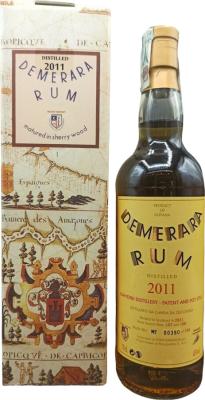 Moon Import 2011 Demerara Sherry Wood Diamond Distillery 45% 700ml