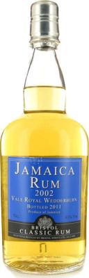 Bristol Classic 2002 Jamaica Vale Royal 43% 700ml