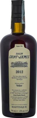 Velier Saint James 2012 25th Anniversary AOC 9yo 47% 700ml