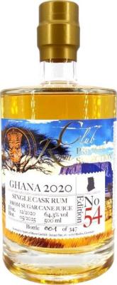 RumClub 2020 Ghana No.54 64.3% 500ml