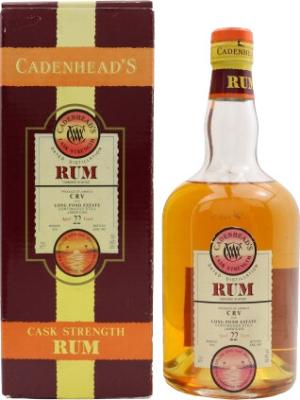 Cadenhead's 1974 Long Pond CRV Jamaica Cask Strenght 22yo 69.8% 700ml