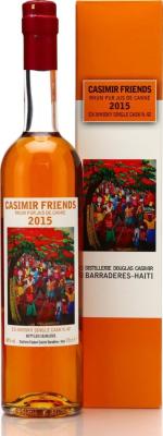 Velier 2015 Casimir Haiti Clairin Casimir Friends 5yo 48% 700ml