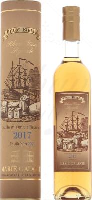 Bielle 2017 Vieux Agricole Marie Galante Guadeloupe Tube 42% 500ml