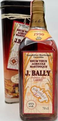 J. Bally 1990 Rhum Vieux 45% 700ml