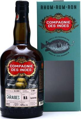 Compagnie des Indes Caraibes 43% 700ml