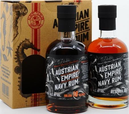 Austrian Empire Navy Rum Giftbox Set 40% 200ml