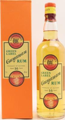 Cadenhead's Green Label 1999 Demerara Distillers Ltd Guyana 16yo 46% 700ml