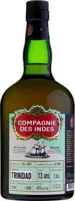 Compagnie des Indes 2005 Trinidad 13yo 45% 700ml