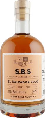 S.B.S 2008 El Salvador 12yo 55% 700ml