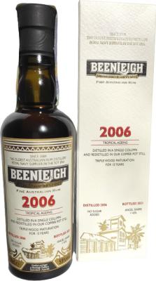 Beenleigh 2006 Fine Australian Triple Wood Maturation 15yo 59% 100ml