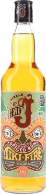 Admiral's Old J Tiki Fire Spiced 75.5% 700ml