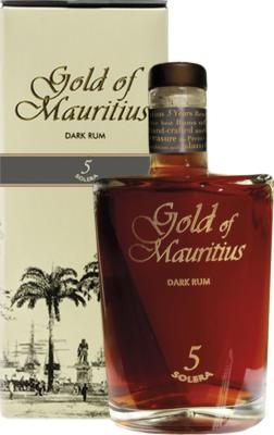 Gold of Mauritius Solera Dark Rum 5yo 40% 700ml