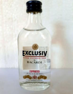 Bacardi Exclusiv Miniature 40% 50ml