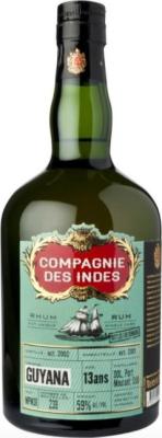 Compagnie des Indes 2002 Guyana 13yo 59% 700ml