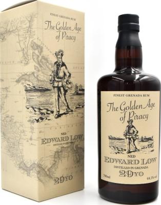 Distilia 1993 The Golden Age of Piracy Westerhall Estate Grenada Edward Low cask#14 29yo 64.5% 700ml