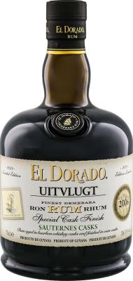 El Dorado 2006 Uitvlugt Sauternes Casks 15yo 58.1% 700ml