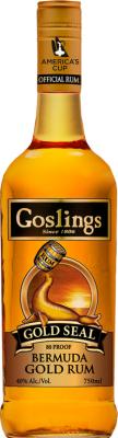 Goslings Gold Seal Bermuda Gold Rum 40% 1000ml