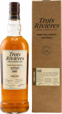 Trois Rivieres 2006 Single Cask 9yo 43% 700ml