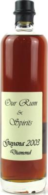 Our Rum & Spirits 2003 Guyana 12yo 62.8% 700ml