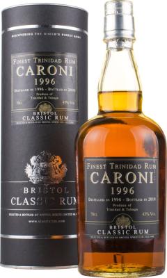 Bristol Classic 1996 Caroni Finest Trinidad 14yo 43% 700ml