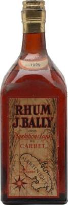 J.Bally 1939 Plantations Lajus Carbet 45% 700ml