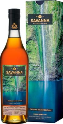 Savanna 2007 The Wild Island Edition Waterfall Traditionnel De Sucrerie Futs ex-Cognac ex-Porto Single Cask No.973 13yo 55.2% 500ml