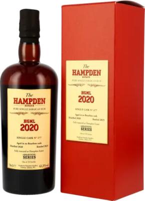 La Maison & Velier 2020 Hampden HGML Awakening Series Cask No.277 5yo 63.3% 700ml