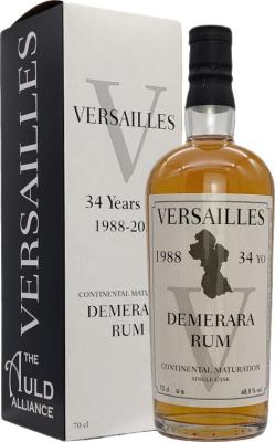 The Auld Alliance 1988 Versailles Demerara 34yo 48.8% 700ml