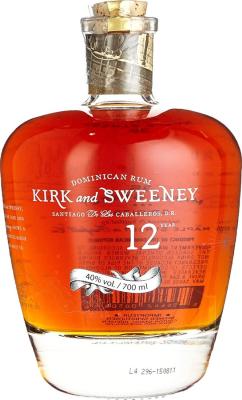 Kirk and Sweeney 12yo 40% 700ml