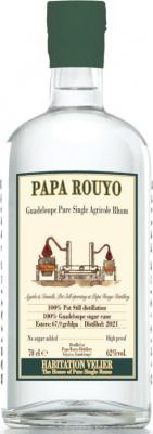 Habitation Velier 2021 Papa Rouyo White 62% 700ml