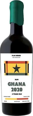 La Maison & Velier 2020 Ghana Flag Series 4yo 63.6% 700ml