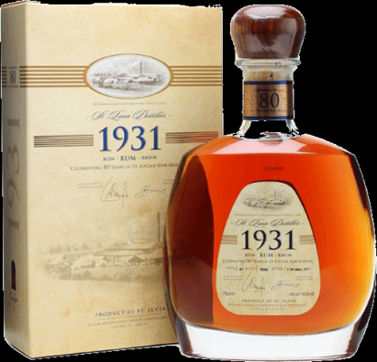 Saint Lucia Distillers1931 80th Anniversary 43% 700ml