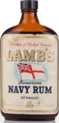 Lamb's Demerara Navy Rum 40% 375ml