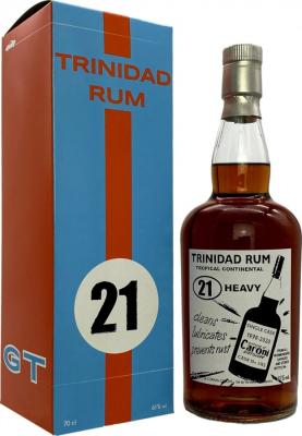 Corman Collins 1998 Caroni Trinidad Cask no.2162 21yo 61% 700ml