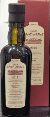 Velier Saint James 2015 25th AOC Anniversary 6yo 47% 100ml