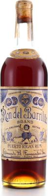 Edmundo B. Fernandes Ron del Barrilito Puerto Rican 43.5% 750ml