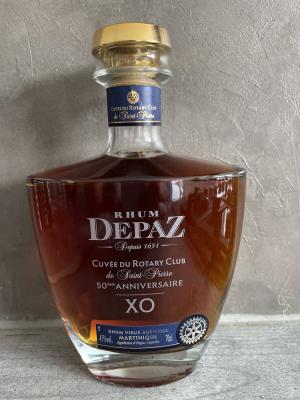 Depaz XO Cuvee du Rotary Club 45% 700ml