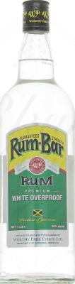 Rum-Bar Worthy Park White Overproof 65% 1000ml