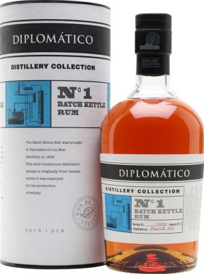 Diplomatico 2011 Distillery Collection No. 1 Batch Kettle Tube 6yo 47% 700ml