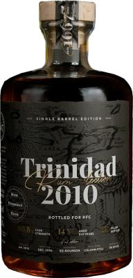 1667 Rare Rums Company 2010 TDL Trinidad Bottled for Rum Friendly Clu 14yo 60.8% 700ml