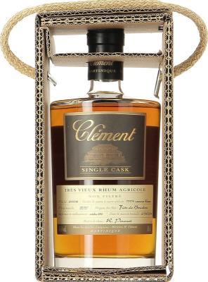 Clement 2015 Vieux Single Cask Canne Bleue 41.3% 500ml