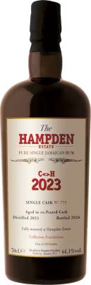 Velier Hampden Estate 2023 CH Single Cask #775 Collection Foundations 64.1% 700ml