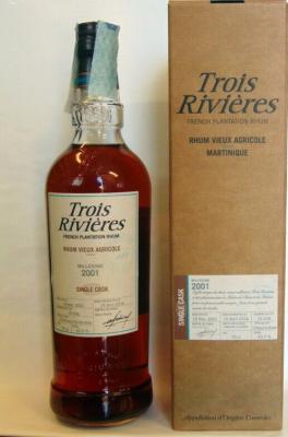 Trois Rivieres 2001 Single Cask 15yo 43% 700ml