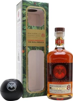 Bacardi 2012 Reserva Ocho Gold Giftbox 8yo 40% 700ml