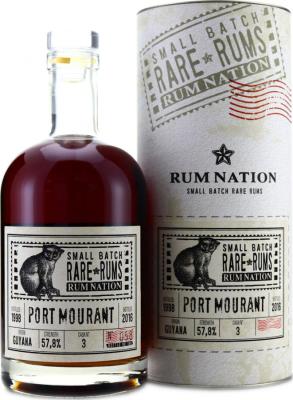 Rum Nation 1998 Port Mourant 18yo 57.8% 700ml