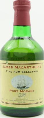 James MacArthur 1990 Versailles Guyana Port Morant Fine Rum Selection 50% 700ml