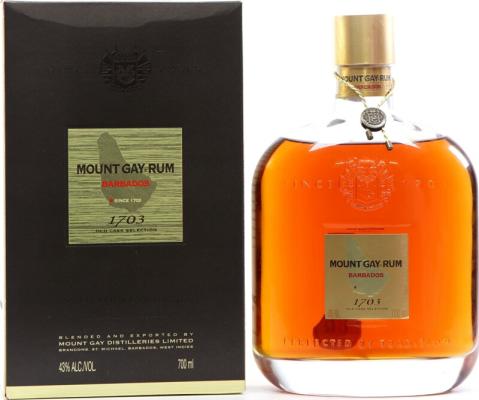 Mount Gay Old Cask Selection 1703 Barbados 43% 700ml