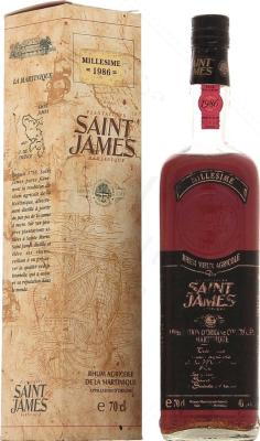 Saint James Millesime 1986 43% 700ml