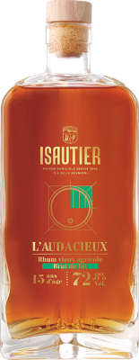 Isautier 2006 L'Audacieux Rhum Vieux Agricole Brut de Fut 15yo 73% 700ml