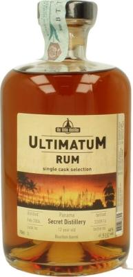 Ultimatum 2004 Panama Secret Distillery 12yo 46% 700ml